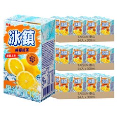 泰山 冰鎮檸檬紅茶 300ml, 72入
