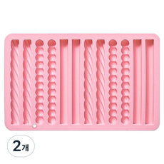 E Home Baking 長條模具 3款 12孔, 2個, 隨機出貨
