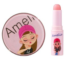 Little Glam 女童兒童防曬氣墊+基礎唇蠟筆梅花套組, 防曬氣墊粉餅+唇彩, 1組