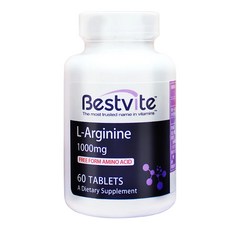 Bestvite 左旋精胺酸錠, 60顆, 1罐