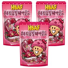 HBAF 杏仁果 Cherries Jubilee口味, 120g, 3包
