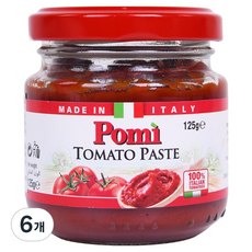 포미 토마토 페이스트, 125g, 6개