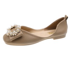 풋온 라플레 진주 포인트 데일리 플랫슈즈