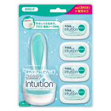 Schick舒適牌 女除毛刀 敏感肌 初次除毛簡單上手 安心不刮傷, 1組