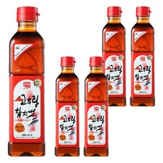 한라식품 고추랑참치액, 500ml, 5개