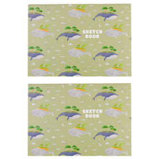 conifer 綠的事務 柔伊插畫Ⅳ 插畫系列 繪圖本 天空遨遊, 16K(18.7 x 25.8cm), 40張, 2本