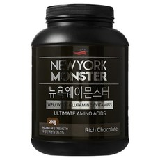newyorkwhey Monster 蛋白質補充劑, 2kg, 1個