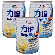 Affix 艾益生 Reg.EN 洗腎配方，原味，奶素可用, 237ml, 3罐