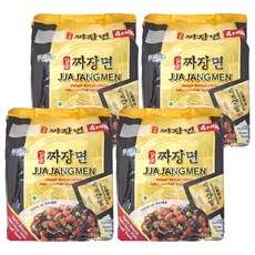 paldo 八道炸醬麵 御膳炸醬麵 200g, 16包