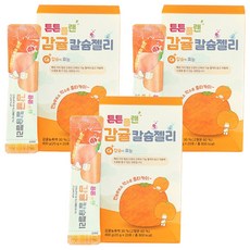 Aramfarm 孩童鈣果凍條 橘子口味 20包入, 400g, 3盒