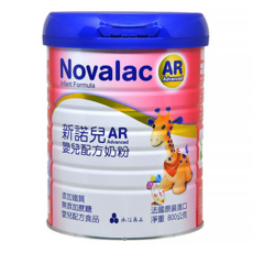 Novalac 新諾兒 AR Advanced 嬰兒配方奶粉, 800g, 1罐