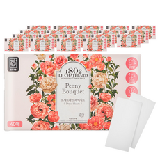 르샤트라1802 건조기 시트 섬유유연제 피오니부케 본품, 40매, 20개