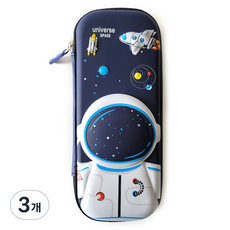우주 디노 입체 팬케이스, 03네이비우주, 3개