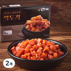 알찬마루 깍두기, 5kg, 2개