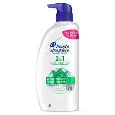 head&shoulders 海倫仙度絲 2合1清涼薄荷洗髮潤髮乳, 800ml, 1瓶