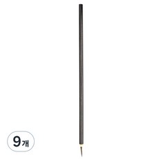 율아트 족제비 면상필 서예붓, 9개, 소