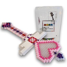 螢光魔杖造型積木拼豆, 混色