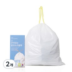 SD 束口垃圾袋 50入, 2個, 30L