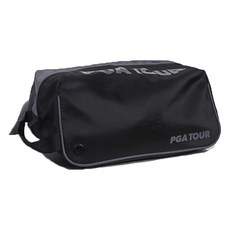 PGA TOUR 日常方形鞋袋, 黑色, 1個