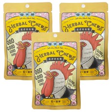 PRESIDENT CANDY 統一製菓 雪天果 軟喉糖 枇杷, 60g, 3包