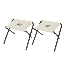 snowline 寬版露營椅, 棉奶油色, 2個