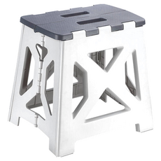 品屋 摺疊凳 小號, 灰色, 1個