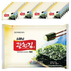 광천김 소문난 광천김 재래 전장김, 25g, 30개