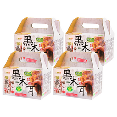 歐典生機 養生黑木耳禮盒 國家健康食品認證 低糖低熱量 富含膳食纖維 幫助排便, 180ml, 4盒