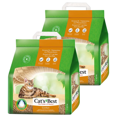 Cat's Best 崩解細粒木屑砂 橘標, 4.3kg, 2包