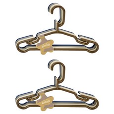 KEYTOSS 詰朵斯 小件衣物衣架4件組, 2組, 款式隨機