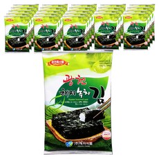 광천해저김 녹차전장김, 23g, 24개