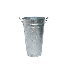 레인보우 레트로 철제 소재 카페 레스토랑 꽃병 E타입
