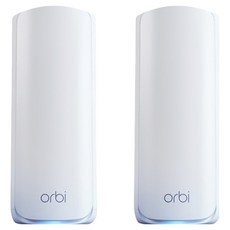 Netgear 台灣公司貨 Orbi BE11000 WiFi 7 Mesh 路由器+衛星延伸器 RBE772, 1組