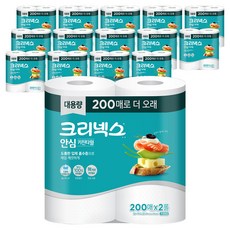 크리넥스 안심 키친타월, 200매, 30개