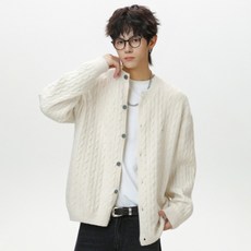 JTL 男士經典休閒百搭鈕扣針織開襟衫