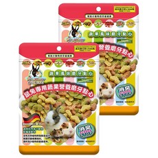Pet Village 魔法村 鼠兔用蘋果風味磨牙點心，天然蔬果製成，富含纖維質，幫助消化改善尿臭, 2包