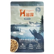 Hyperr 超躍 全齡貓用冷凍乾燥生食餐, 60g, 1個, 牛肉