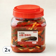 더맛있는 시원 파김치, 1kg, 2개