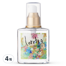 loretta 베이스 케어 헤어오일, 4개, 120ml