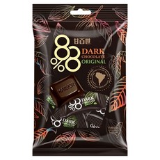 甘百世 88% 黑巧克力，精選頂級可可原豆研磨，香氣濃郁，甘烈香醇, 70g, 1袋
