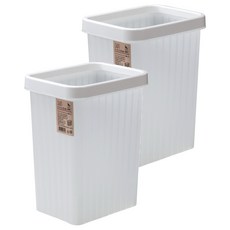 UDA 有達 611日光垃圾桶 容量4.6L, 白色, 2個