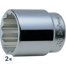 코켄 6405M 12P SQ 소켓 핸드용 숏 12각 17mm, 2개