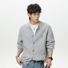 JTL 男士經典休閒百搭鈕扣針織開襟衫