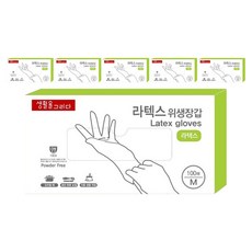 Draw Life 乳膠手套 M, 單一顏色, 中(M), 6個