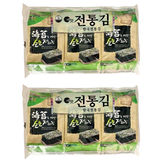 Yemat 原味海苔 3入, 13.5g, 2袋