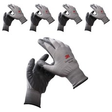 3M Comfort Grip 冬季用 2階段 Real Touch 雙手手套組, 5套, 灰色