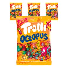 Trolli 章魚造型軟糖, 100g, 4包