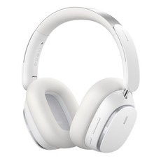 베이스어스 노이즈 캔슬링 무선 헤드폰 Baseus Bowie H1 Pro 문 화이트 80시간 블루투스