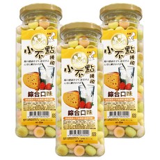 美味關係 小不點饅頭, 綜合口味, 160g, 3罐