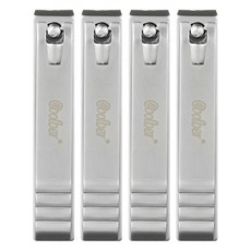 Good Change 霧面平口腳指甲剪, 單一顏色, 4個